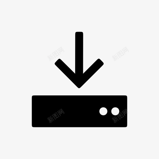 硬盘空间相反图标svg_新图网 https://ixintu.com 下降 向下 存储 正确 相反 硬盘 硬盘下载 空间 计算机 较低