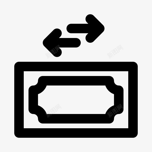 交换出售商店图标svg_新图网 https://ixintu.com 交换 保留 出售 否 商业 商业用户界面 商店 界面 粗体 网店 黄金