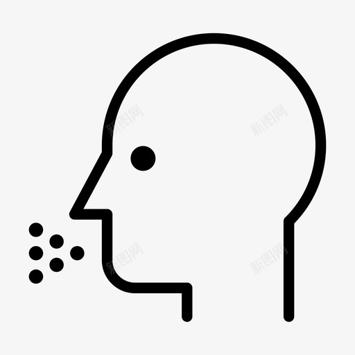 打喷嚏伤风流感图标svg_新图网 https://ixintu.com 伤风 咳嗽 感冒 感染 打喷嚏 放大 流感 粘液 药线 衣服 酸
