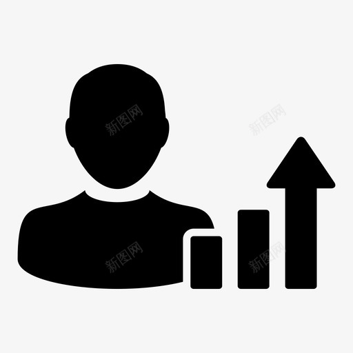 用户个人人员图标svg_新图网 https://ixintu.com 个人 人员 单击器 员工 图形 客户 所有者 报告 操作员 用户 用户图标分析 统计图标 运行器