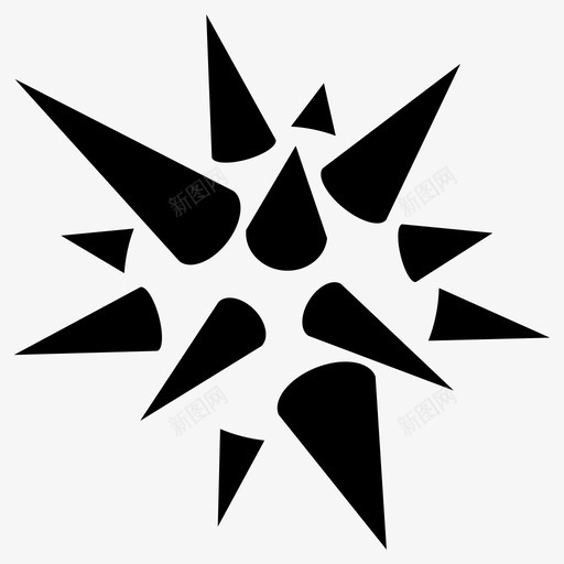 病毒疾病细菌图标svg_新图网 https://ixintu.com 医学 安全性 微生物 疾病 病原体 病毒 粒子 细菌 致病性