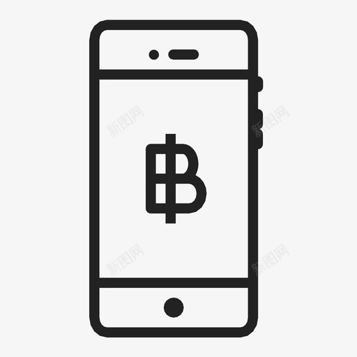 移动通话智能手机图标svg_新图网 https://ixintu.com 互联网 卡 应用程序 文本 智能手机 比特币 移动 货币 通话 金融