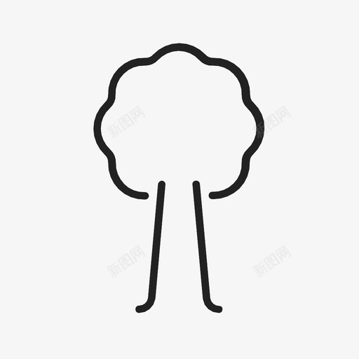 树植物更多图标svg_新图网 https://ixintu.com 减法 分支 删除 忽略 更多 树 检查 森林 植物 生态