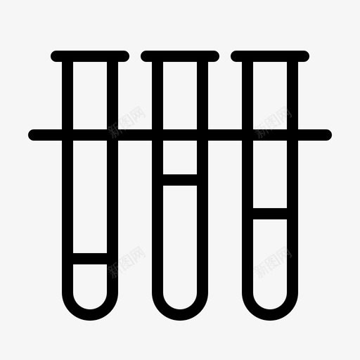 采购产品试管试管玻璃管图标svg_新图网 https://ixintu.com 健康 加热 医疗 实验室 救护车 液体测量 玻璃管 科学 试管 采购产品试管