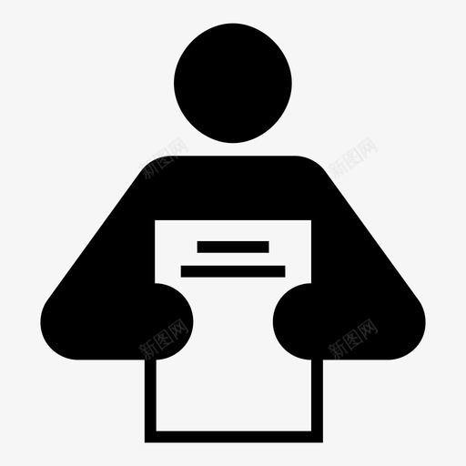 阅读观点标题图标svg_新图网 https://ixintu.com 人 女人 文本 标题 演讲 男人 纸张 观点 阅读
