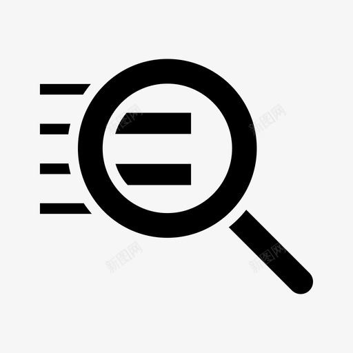 缩放并集文本图标svg_新图网 https://ixintu.com 另一个 大 并集 忽略 放大 放大镜 文本 标记 检查 缩放