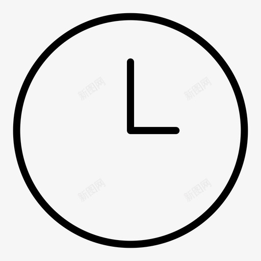时钟计时器严重图标svg_新图网 https://ixintu.com 严重 信息 图形 手表 文档 时钟 时钟面 用户界面视网膜设置 简历 计时器