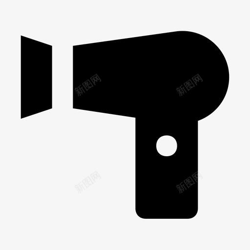 吹风机沙龙电器休假图标svg_新图网 https://ixintu.com Wetens gone 休假 发型设计 吹风机 家用电器材料设计图标 沙龙电器 电暖器