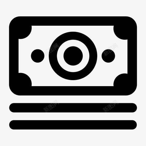 金钱储蓄财富图标svg_新图网 https://ixintu.com 储蓄 投资 支付 现金 美元 股息 财富 货币和金融 金融 金钱