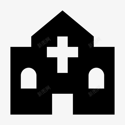 教堂帐幕神龛图标svg_新图网 https://ixintu.com 上帝 城市元素材料设计图标 基督徒 宗教场所 宗教建筑 崇拜 帐幕 教堂 礼拜堂 祈祷 神龛