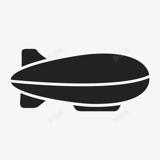 飞艇运输太空图标svg_新图网 https://ixintu.com 天空 太空 煤气 运输 飞艇 飞行器