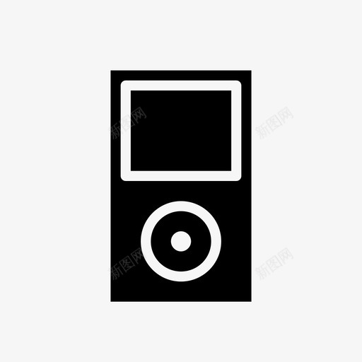 mp3播放器已售出无图标svg_新图网 https://ixintu.com apple device electronicdevicesvolume1solid gold hold ipod mp3播放器 nano sound 已售出 无 粗体