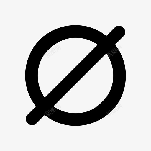 卖出斜杠否图标svg_新图网 https://ixintu.com 保持 切换 十字 卖出 反转 否 圆圈 斜杠 斜杠符号 粗体 编辑器ui图标 金色