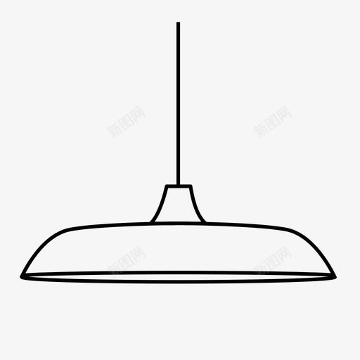 吊灯复古吊坠图标svg_新图网 https://ixintu.com 中世纪现代闪电 丹麦 吊坠 吊灯 复古 头顶 灯 灯具 照明 设计
