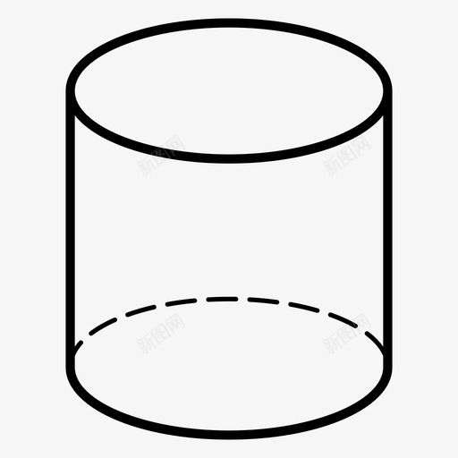 圆柱体已售出形状图标svg_新图网 https://ixintu.com 3d 保留 否 圆柱体 已售出 形状 技术图纸 粗体 绘图 金色