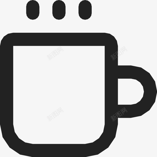 马克杯茶热茶图标svg_新图网 https://ixintu.com 咖啡杯 杯子 热茶 热饮料 苹果酒 茶 饮料 马克杯