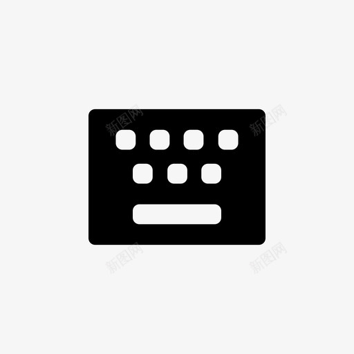 键盘键入已售出图标svg_新图网 https://ixintu.com tty ui图标实心 保持 否 已售出 粗体 通讯 金色 键入 键盘