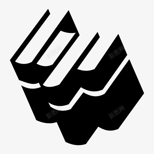 图书延期标记图标svg_新图网 https://ixintu.com 信号 四 图书 图书馆 延期 指示 收藏 文献 标记 水果