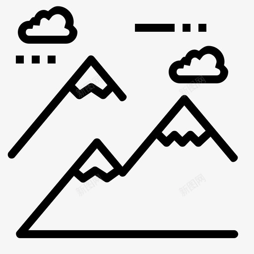 山脉雪盖比利牛斯山脉图标svg_新图网 https://ixintu.com 山地站 山峰 山脉 攀岩 旅游和酒店 比利牛斯山脉 自然 跟踪 阿尔卑斯山 雪盖