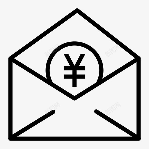 货币马德林金融图标svg_新图网 https://ixintu.com 克隆 日元 服装 沿 电子邮件 蛋糕 货币 金融 马德林