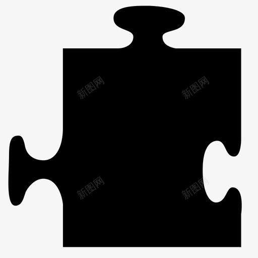 拼图块统一玩具图标svg_新图网 https://ixintu.com 协作 拼图块 拼图锯 游戏 玩具 统一 装配 角石 连接 链接 键