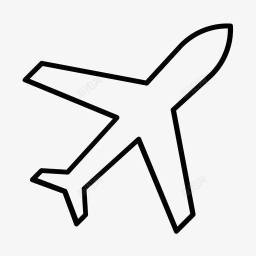 飞机杰作一代图标svg_新图网 https://ixintu.com 一代 旅行 时尚 杰作 水滴 蛋糕 飞机 飞行