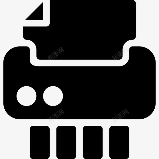 碎纸机办公室音乐图标svg_新图网 https://ixintu.com 切纸机 办公室 办公室实心图标 听 文件 文件夹 机器 碎纸机 钢琴 音乐