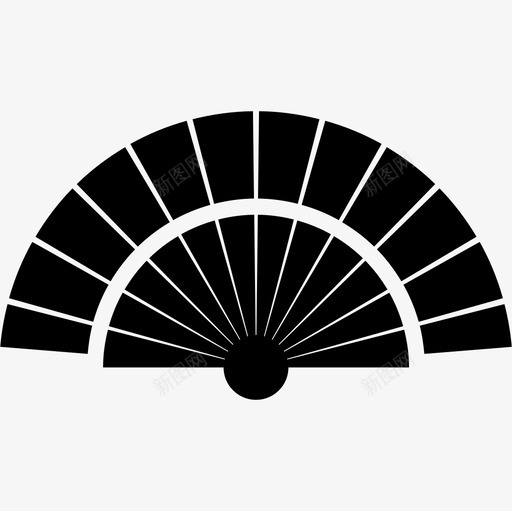 黑色弗拉门戈扇子弗拉门戈舞扁平图标svg_新图网 https://ixintu.com 弗拉门戈舞 扁平 黑色弗拉门戈扇子