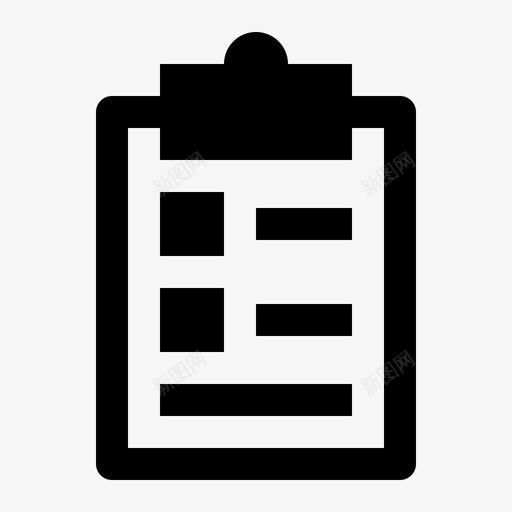 剪贴板展示件人员图标svg_新图网 https://ixintu.com 人员 列表 剪贴板 展示件 文具 文档 文章 材料 笔记 项目