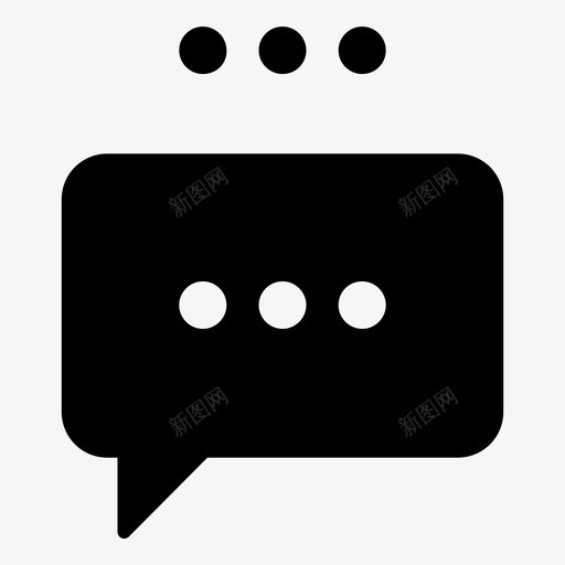 信息短信杰作图标svg_新图网 https://ixintu.com 令人厌烦 信息 杰作 沟通 短信 符号第二卷 粘液 美味 聊天 衣服