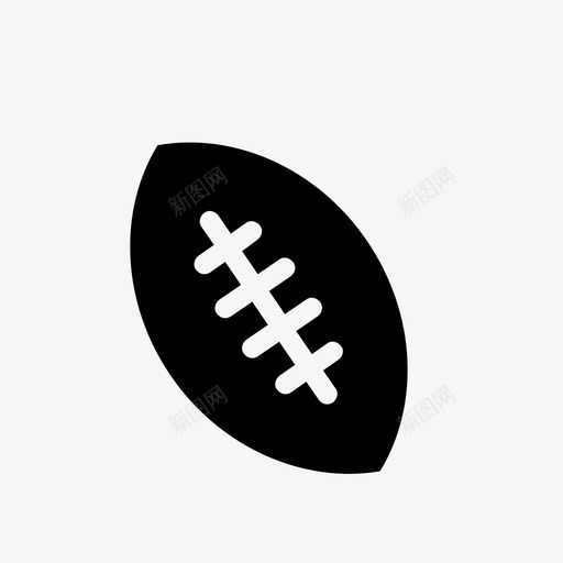 美式足球触地得分运动图标svg_新图网 https://ixintu.com nfl 体育 拥挤 接触式运动 游戏 爱好 猪皮 美式足球 触地得分 运动