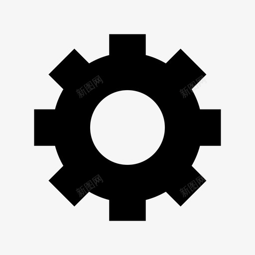 齿轮设置选项图标svg_新图网 https://ixintu.com 保留 出售 否 粗体 网页设计和开发材料设计图标 设置 选项 黄金 齿轮