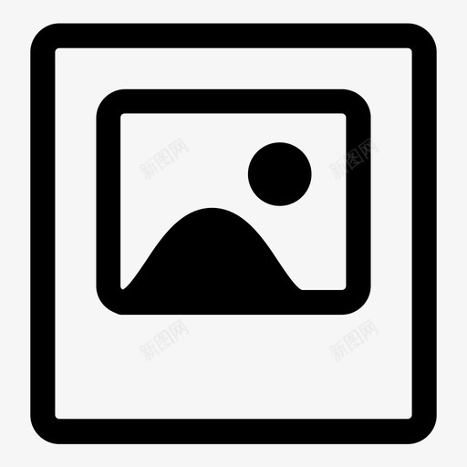 宝丽来相框图像图标svg_新图网 https://ixintu.com 即时 图像 图片 场景 复古 宝丽来 快照 照片 相框