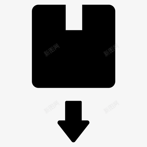 发送包另存为输出图标svg_新图网 https://ixintu.com 传递 共享 发送包 另存为 框 符号卷1 输入 输出 连接