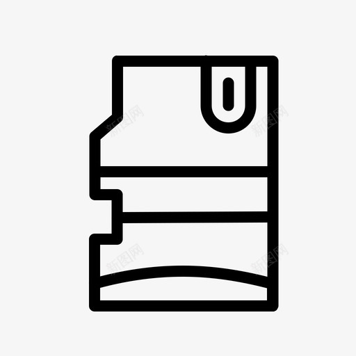 存储卡电子设备第1卷图标svg_新图网 https://ixintu.com 存储卡 电子设备第1卷