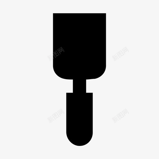 采购产品抹刀无厨房用具图标svg_新图网 https://ixintu.com 出售 厨房用具 厨房用具材料设计图标 厨房设备 厨房配件 持有 无 烹饪工具 粗体 采购产品抹刀 黄金