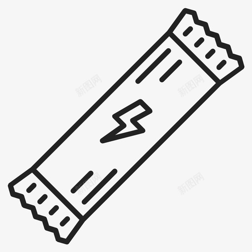 能量棒蛋白质营养图标svg_新图网 https://ixintu.com 健康 格兰诺拉麦片 肌肉 能量棒 膳食 营养 蛋白质 零食