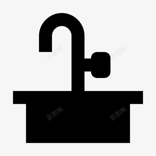 洗脸盆清洁剂水龙头图标svg_新图网 https://ixintu.com 台座水槽 家用电器材料设计图标 水 水龙头 洗脸盆 清洁剂 龙头