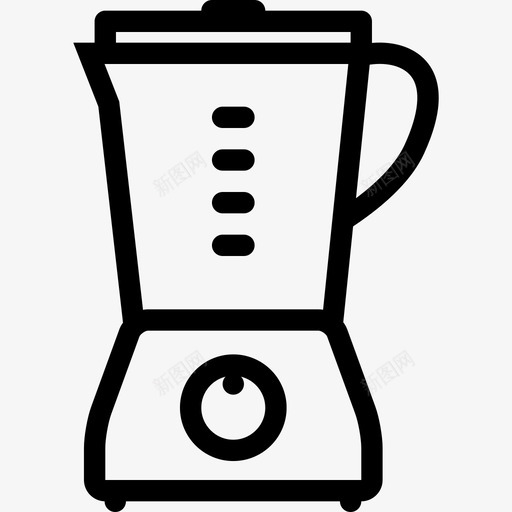 搅拌机沿电器图标svg_新图网 https://ixintu.com 厨房 堵塞 小工具 搅拌机 沿 滴料 电器 电器概述 粘性 补充