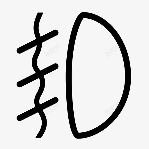 前雾灯灯符号减法图标svg_新图网 https://ixintu.com 减法 删除 前雾灯 忽略 更多 检查 汽车开关图标 灯符号 车灯 车辆雾灯 雾灯