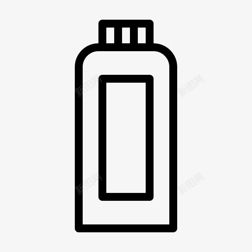 洗发水造型肥皂图标svg_新图网 https://ixintu.com 卫生用品 洗发水 洗漱用品 清洁剂 理发师 瓶子 肥皂 造型