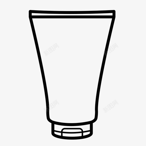乳液瓶产品包装防晒霜图标svg_新图网 https://ixintu.com 乳液瓶 产品包装 化妆品 卫生 塑料 皮肤护理 皮肤科 美容 美容产品 防晒霜