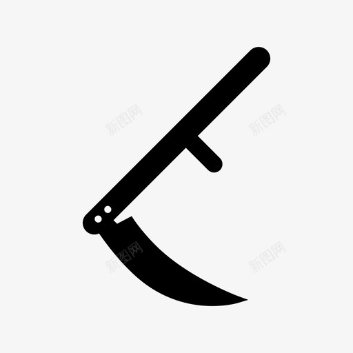 镰刀已售出不图标svg_新图网 https://ixintu.com 不 农业 割草机 家用工具 工具 已售出 手持 粗体 镰刀 黄金