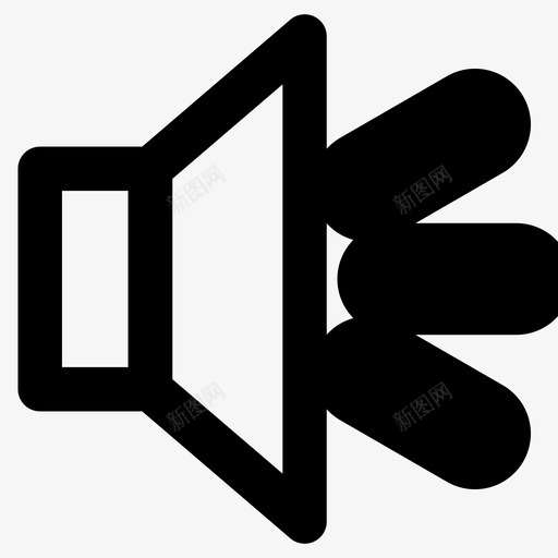 扬声器说话者声音图标svg_新图网 https://ixintu.com 主旨 声音 扬声器 播音员 演说家 话筒 说话者 音乐 音量 音频