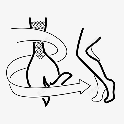 美人鱼变身美人鱼生活图标svg_新图网 https://ixintu.com 美人鱼变身 美人鱼生活