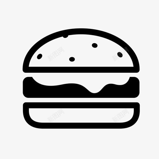 奶酪汉堡招牌肉图标svg_新图网 https://ixintu.com 分析 奶酪汉堡 开始 弓箭手 快餐 招牌 汉堡 点击 肉
