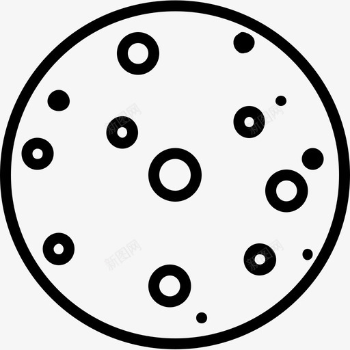月亮银河系图标svg_新图网 https://ixintu.com 月亮 银河系