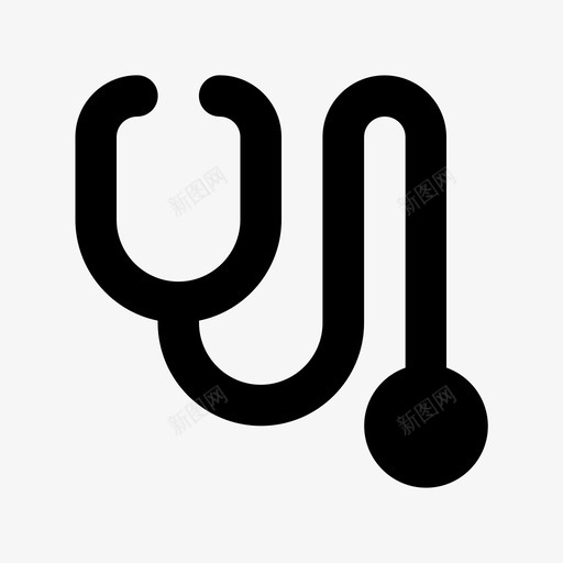 听诊器电话内窥镜医疗器械图标svg_新图网 https://ixintu.com cloying maudlin 医生配件 医疗和健康材料设计图标 医疗器械 医疗配件 听诊器 情感 服装 电话内窥镜 队形