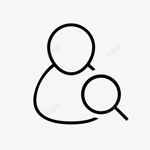搜索用户签名推迟图标svg_新图网 https://ixintu.com 人 头像 指示 推迟 搜索用户 查找 标记 添加 签名