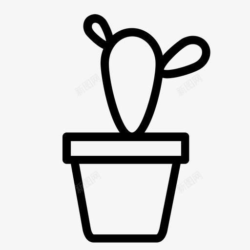 仙人掌植物性肉质图标svg_新图网 https://ixintu.com 仙人掌 外来植物 室内植物 植物性 气球植物 盆花 绿色 肉质 西南部 雕像